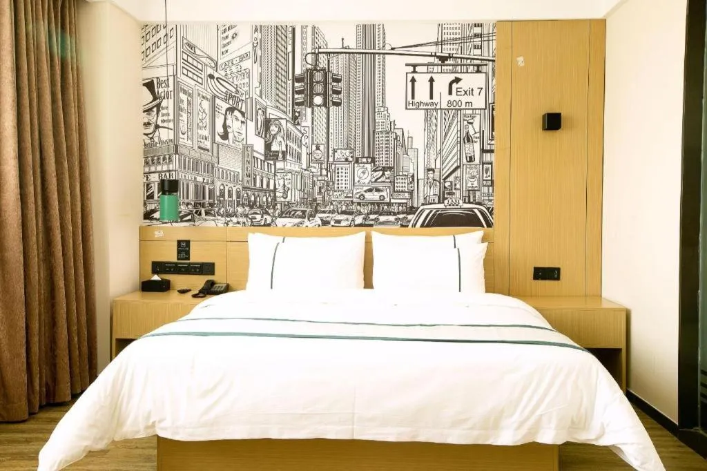 Bed in City Comfort Inn Honghu Avenue