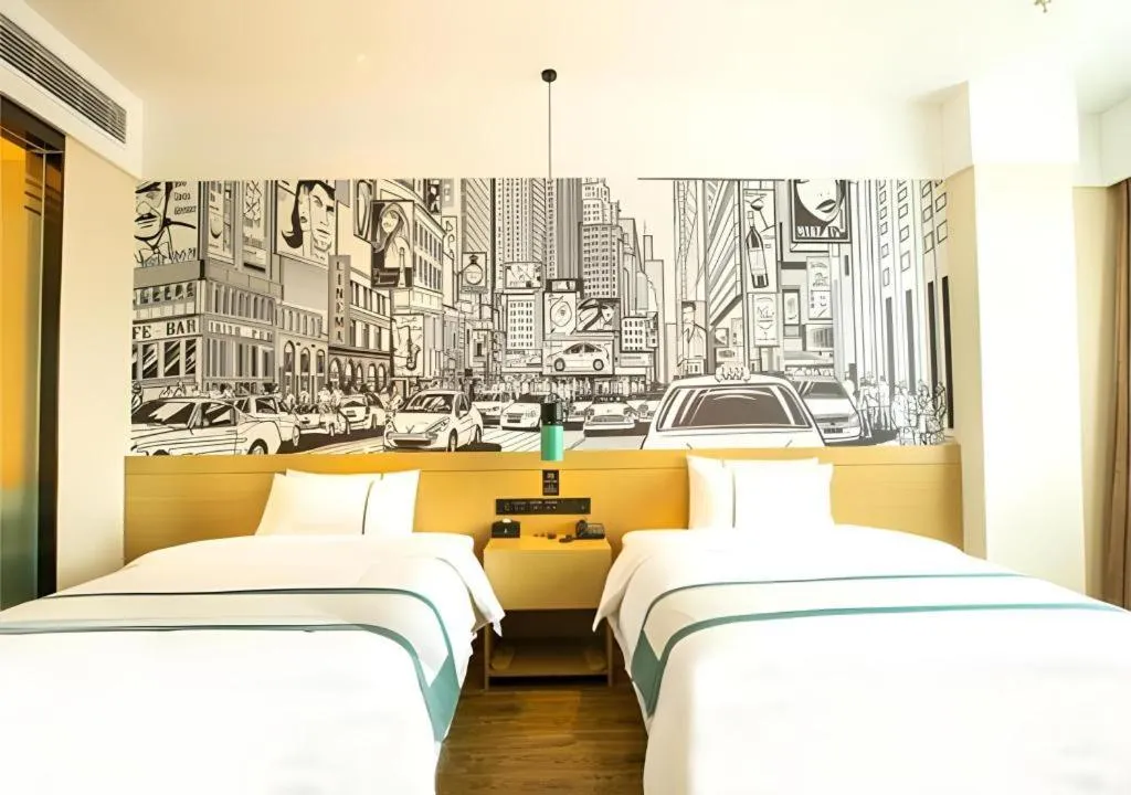 Bed in City Comfort Inn Honghu Avenue