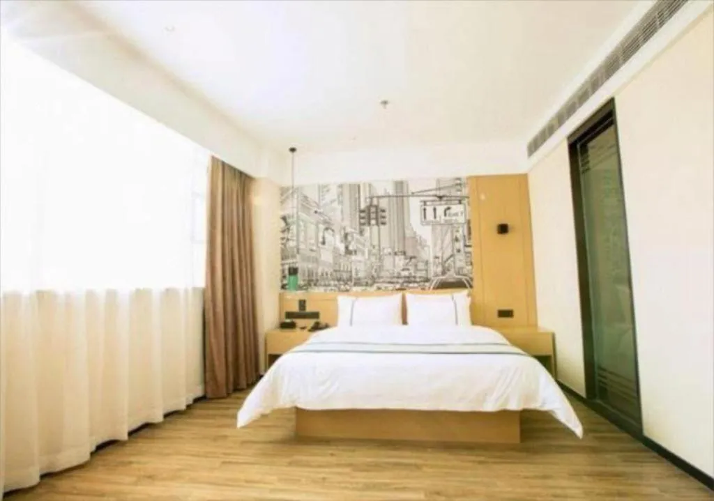 Bed in City Comfort Inn Honghu Avenue