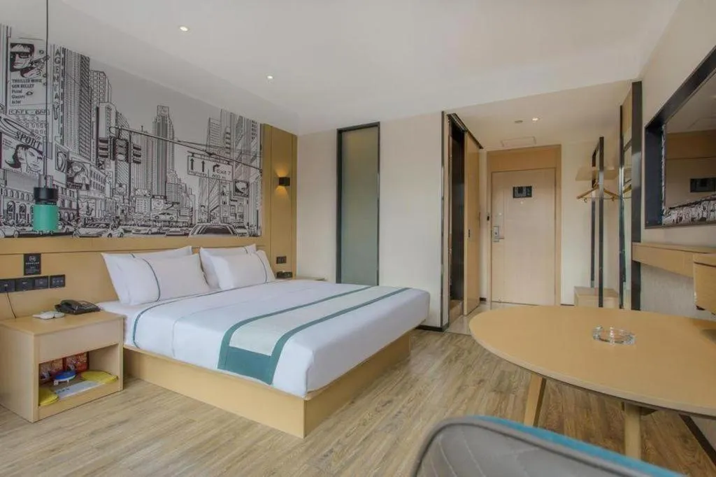 Bed in City Comfort Inn Honghu Avenue