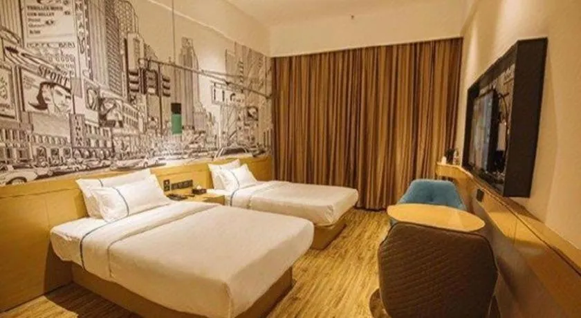 Bed in City Comfort Inn Yangjiang High-tech Zone Pinggang