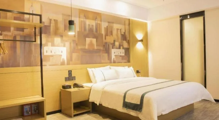 Bed in City Comfort Inn Yangjiang High-tech Zone Pinggang