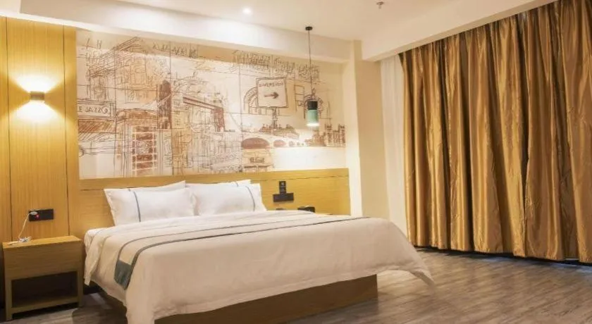 Bed in City Comfort Inn Yangjiang High-tech Zone Pinggang