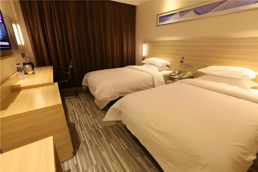 Bed in City Comfort Inn Dali High-speed Railway Station Erhai Park