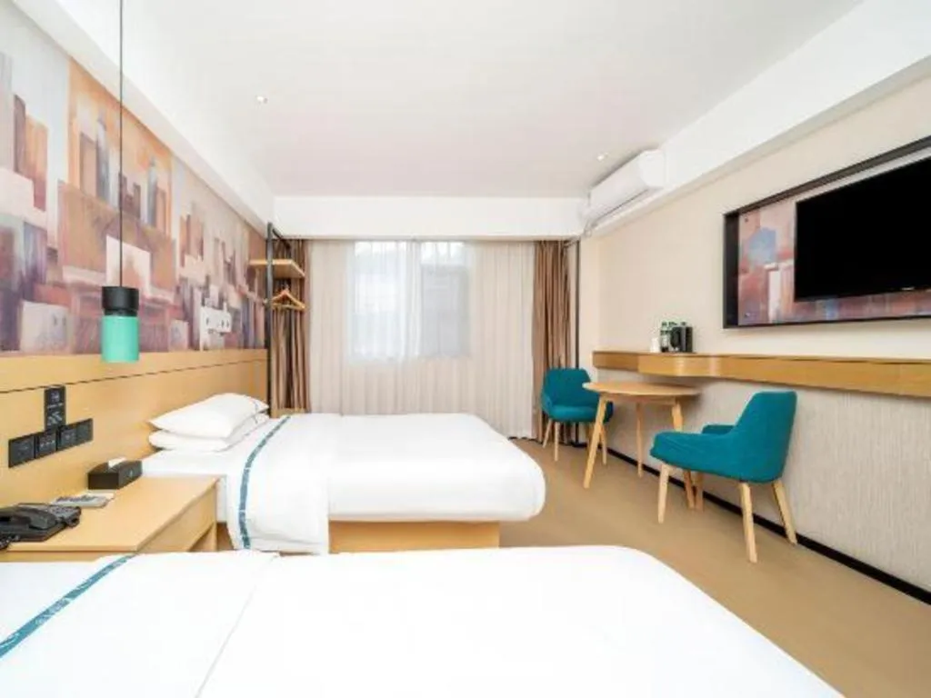 Bed in City Comfort Inn Dali High-speed Railway Station Erhai Park