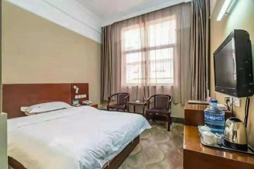 Bed in City Comfort Inn Zhaoqing Sihui Nanjiang Industrial Park