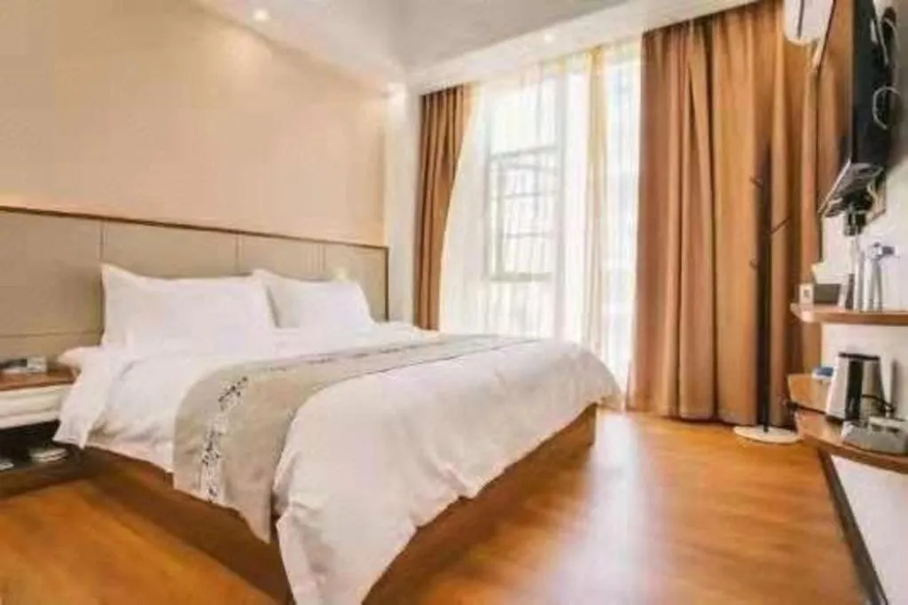 Bed in City Comfort Inn Zhaoqing Sihui Nanjiang Industrial Park