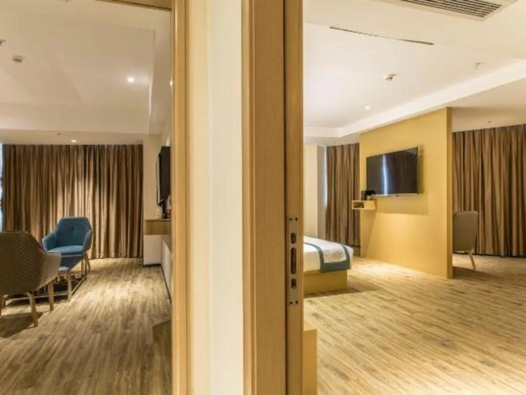 Bed in City Comfort Inn Liuzhou Liucheng