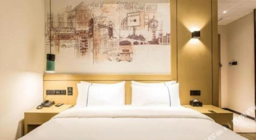 Bed in City Comfort Inn Liuzhou Liucheng