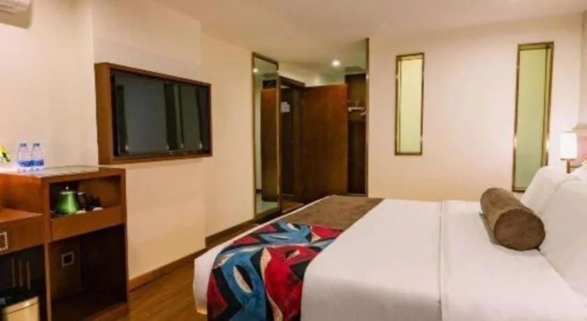 Bed in James Joyce Coffetel Guilin Railway Station Xiangbi Mountain Liangjiang Sihu Wharf