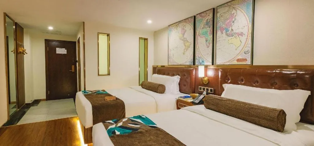 Bed in James Joyce Coffetel Guilin Railway Station Xiangbi Mountain Liangjiang Sihu Wharf