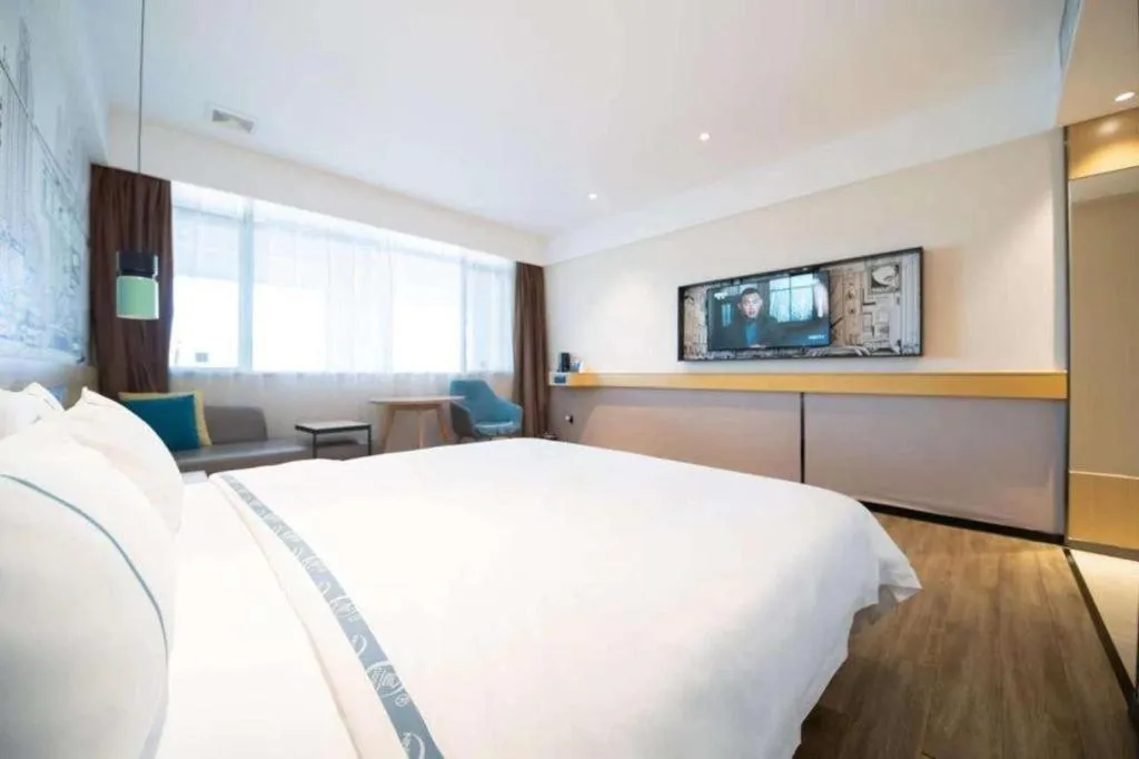 Bed in City Comfort Inn Foshan Sanshui Datang