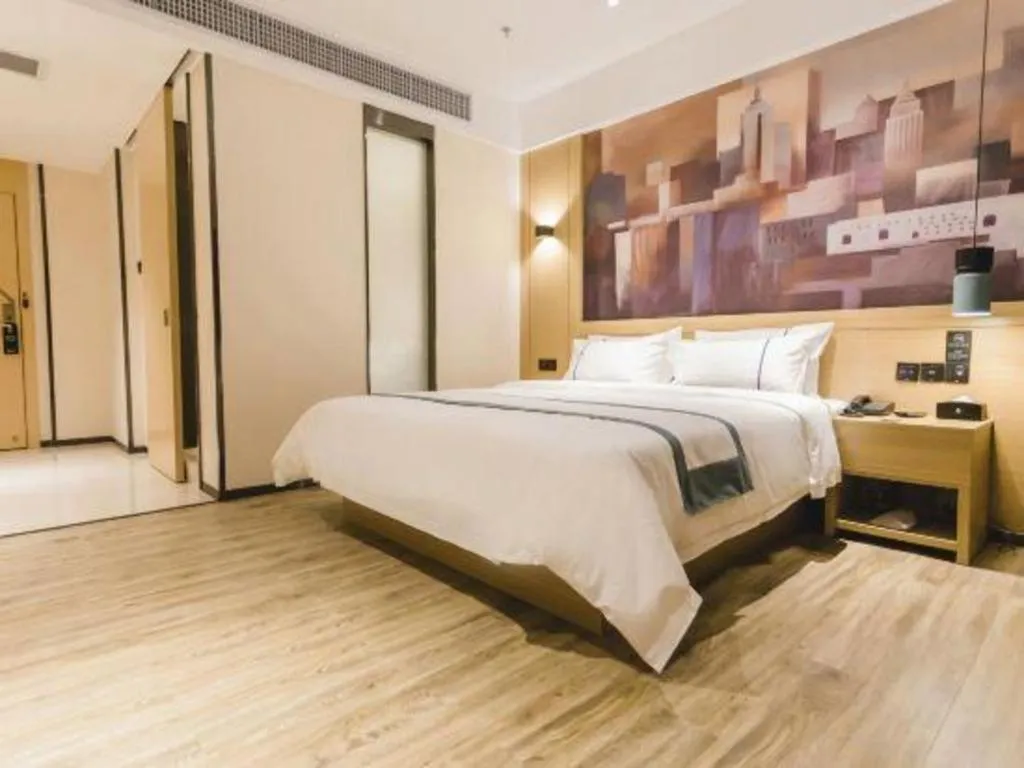 Bed in City Comfort Inn Foshan Sanshui Datang