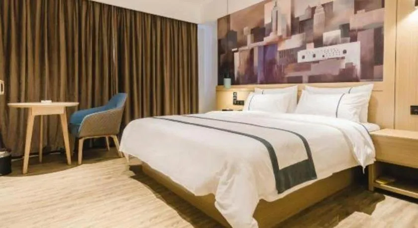 Bed in City Comfort Inn Foshan Sanshui Datang