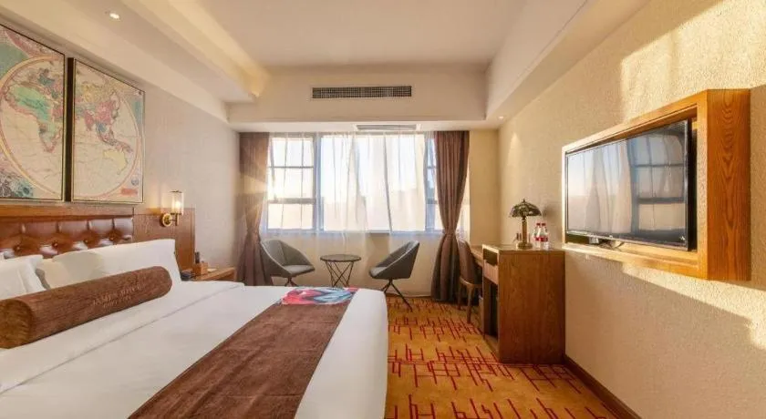 Bed in James Joyce Coffetel Kunming Railway Station Huancheng Nan Road Metro Station