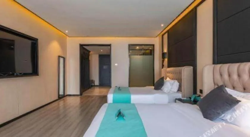 Bed in Xana Hotelle Nanchang Gaoxin Avenue Juren International