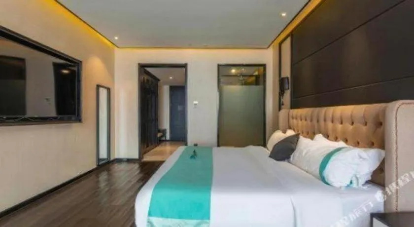 Bed in Xana Hotelle Nanchang Gaoxin Avenue Juren International