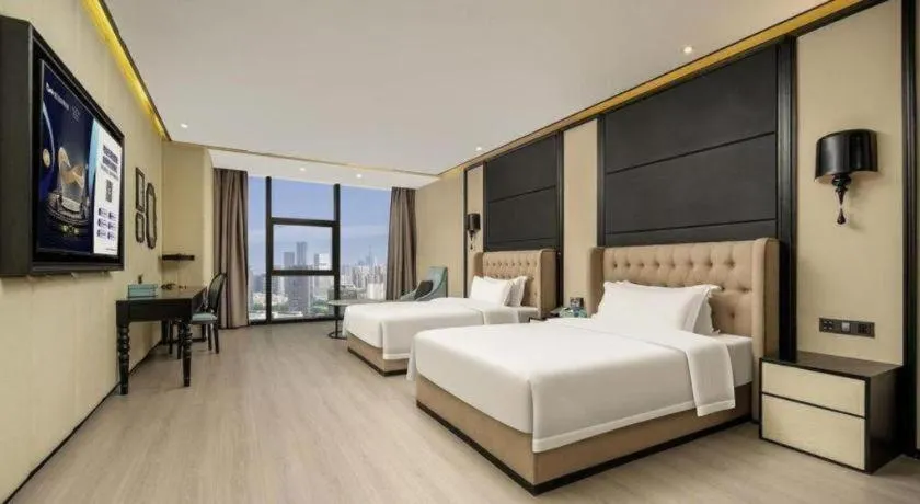 Bed in Xana Hotelle Nanchang Gaoxin Avenue Juren International