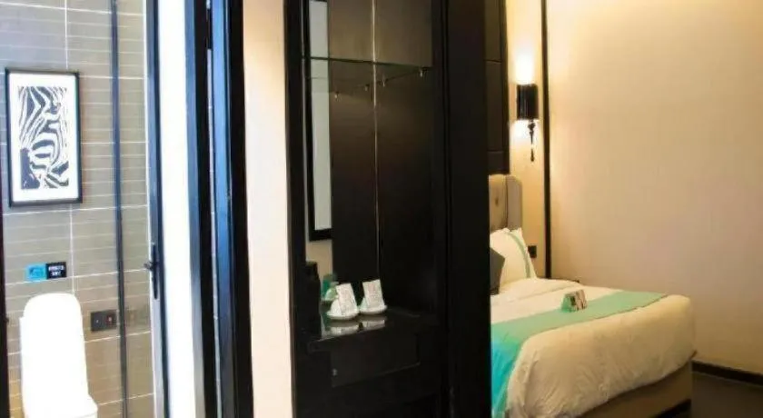 Bed in Xana Hotelle Nanchang Gaoxin Avenue Juren International