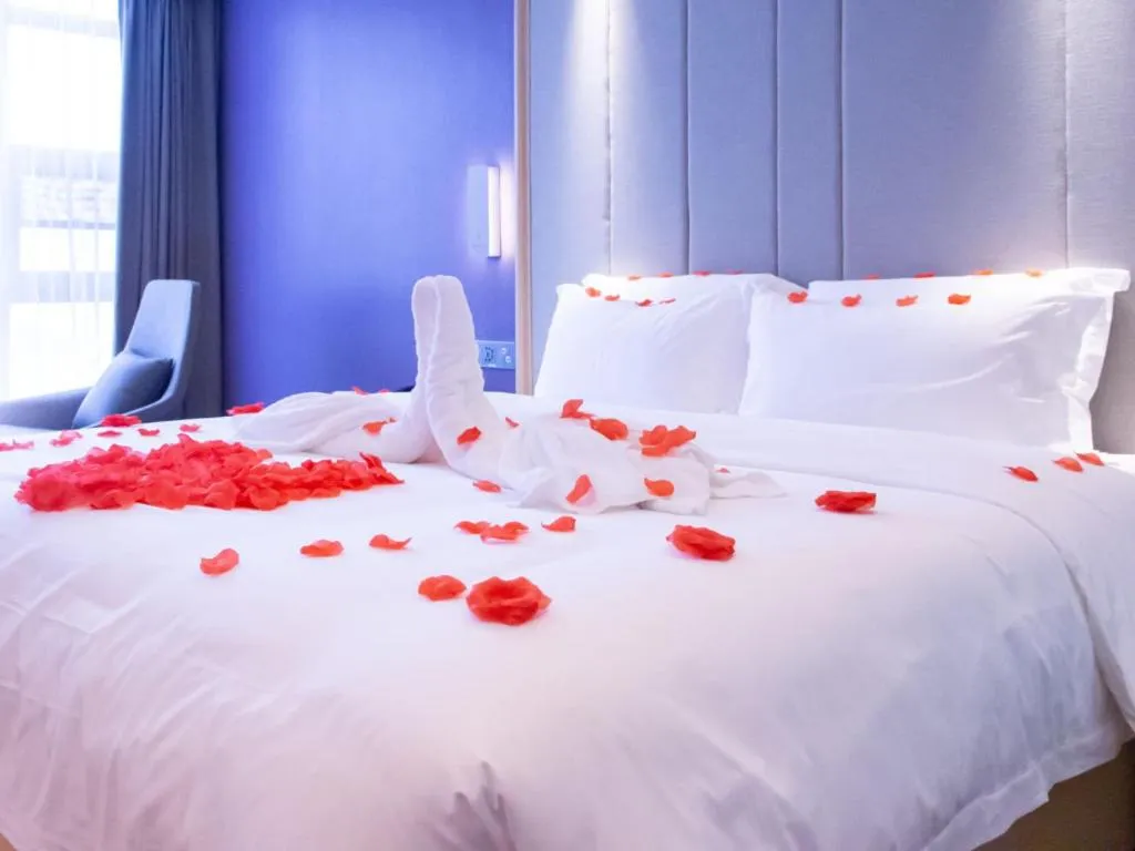 Bed in Lavande Hotel Nanchang High Tech Aixihu