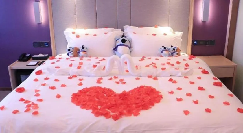 Bed in Lavande Hotel Nanchang High Tech Aixihu