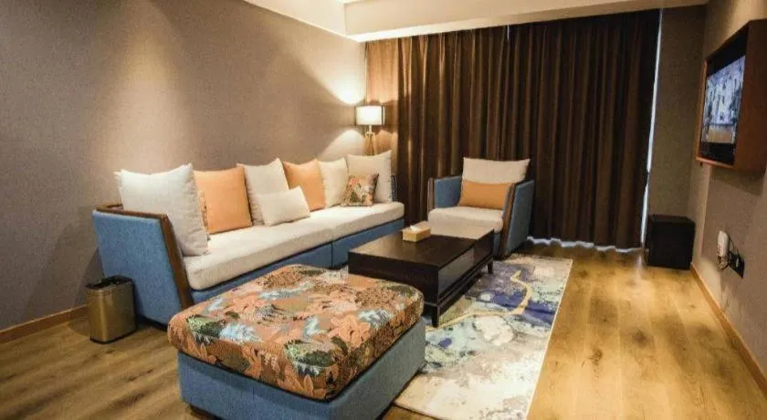 Bed in James Joyce Coffetel Xinyang Municipal Government Railway Station