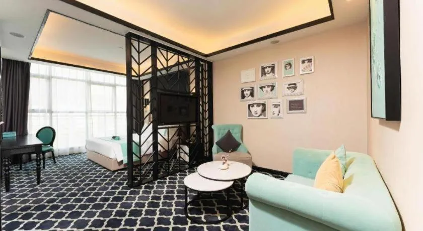 Bed in Xana Hotelle Guangzhou Luogang Science City Huangpi Metro Station