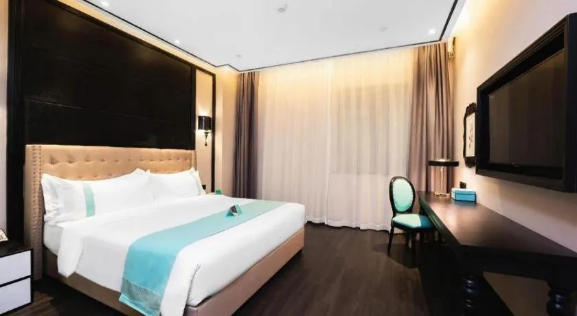 Bed in Xana Hotelle Guangzhou Luogang Science City Huangpi Metro Station