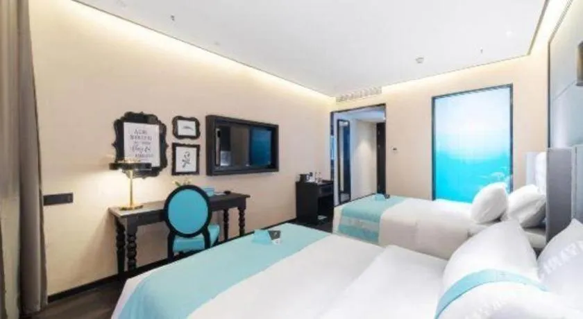 Bed in Xana Hotelle Guangzhou Luogang Science City Huangpi Metro Station