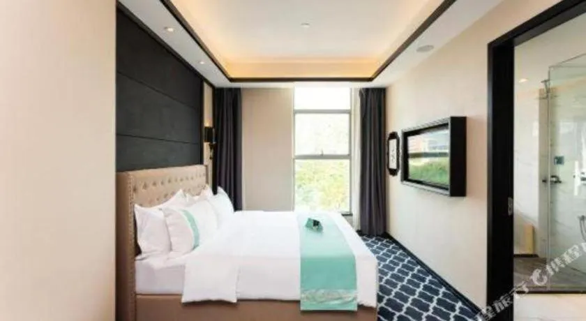 Bed in Xana Hotelle Guangzhou Luogang Science City Huangpi Metro Station