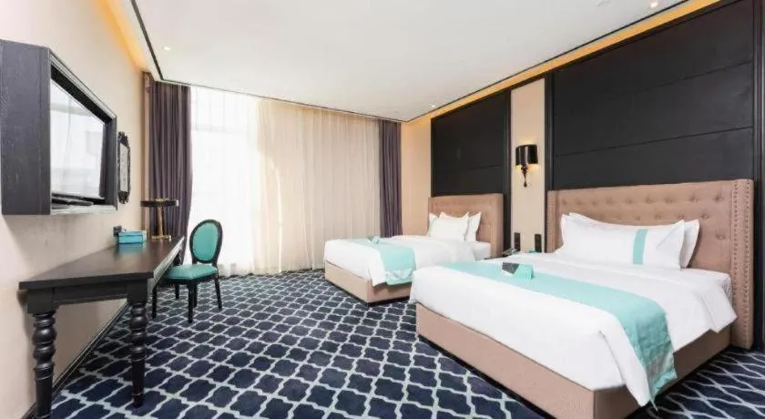 Bed in Xana Hotelle Guangzhou Luogang Science City Huangpi Metro Station