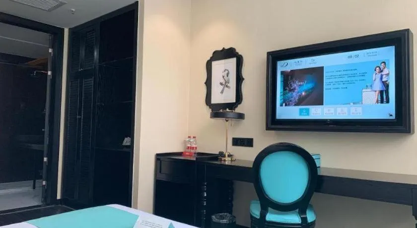 Bed in Xana Hotelle Guangzhou Luogang Science City Huangpi Metro Station