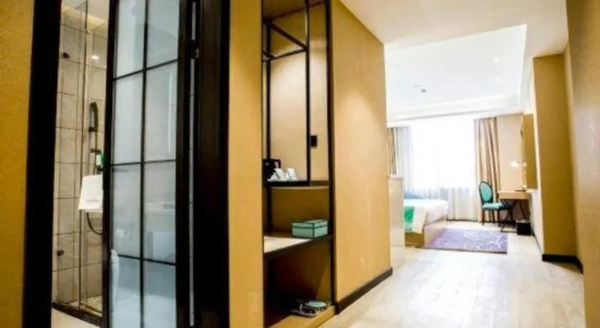 Bed in Xana Lite Hotelle Yan'an Baota Mountain