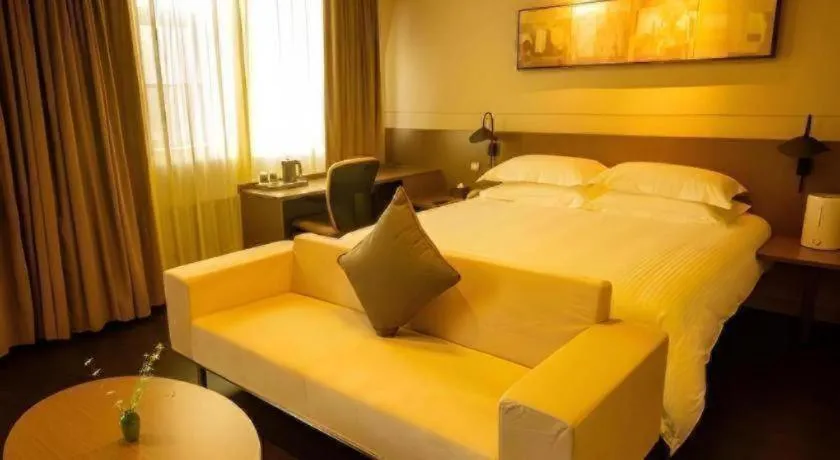Bed in Jinjiang Inn Select Shihezi East Ring Road