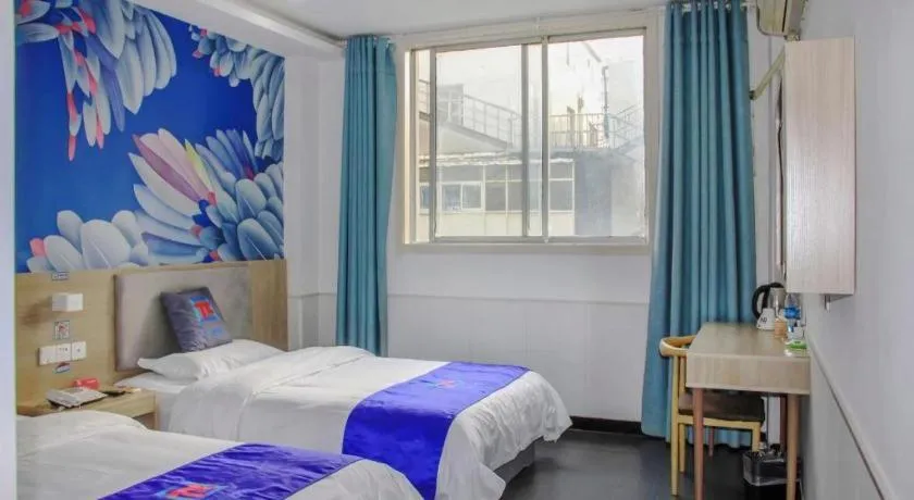 Bed in Pai Hotel Xuzhou Railway Station