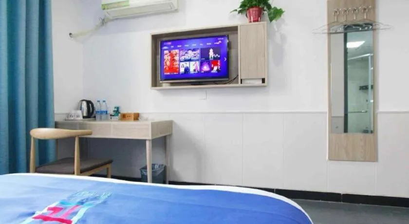 Bed in Pai Hotel Xuzhou Railway Station