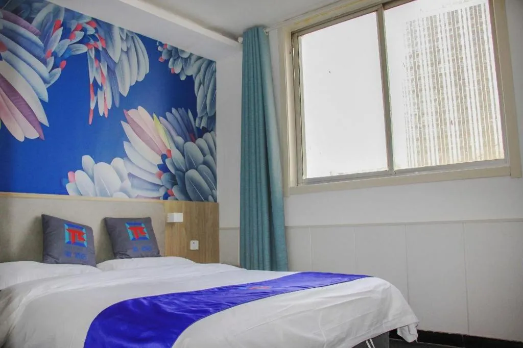 Bed in Pai Hotel Xuzhou Railway Station