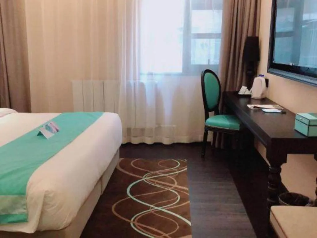 Bed in Xana Hotelle Xi'an Zhonglou, Huimin Street Metro Station