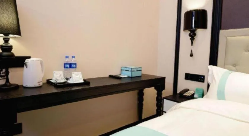 Bed in Xana Hotelle Xi'an Zhonglou, Huimin Street Metro Station