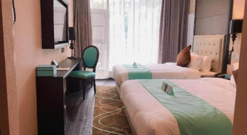 Bed in Xana Hotelle Xi'an Zhonglou, Huimin Street Metro Station