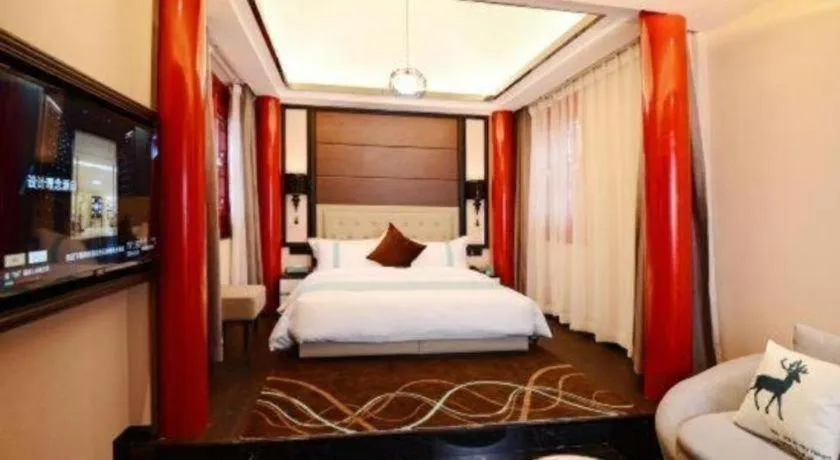 Bed in Xana Hotelle Xi'an Zhonglou, Huimin Street Metro Station