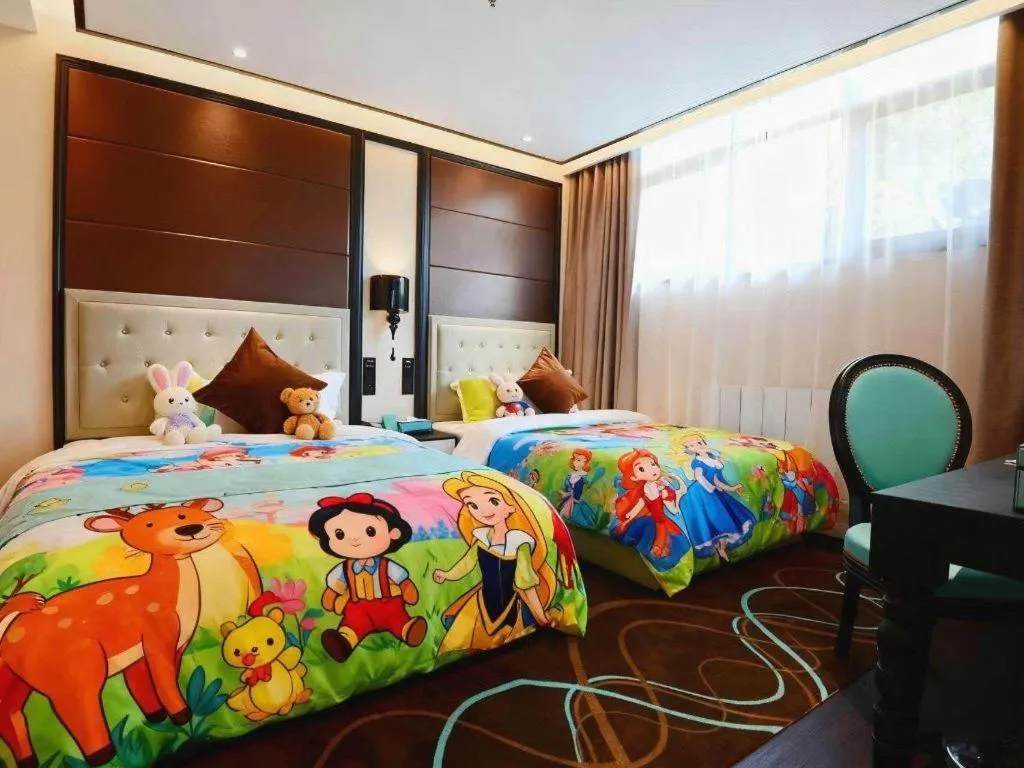 Bed in Xana Hotelle Xi'an Zhonglou, Huimin Street Metro Station