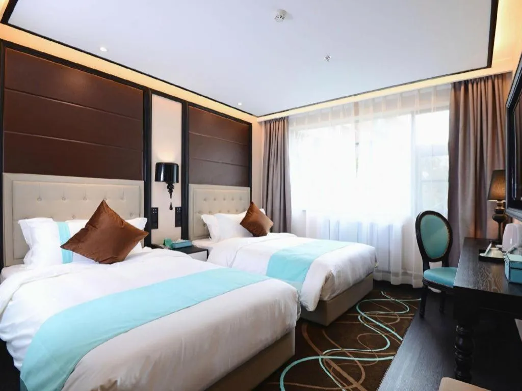 Bed in Xana Hotelle Xi'an Zhonglou, Huimin Street Metro Station