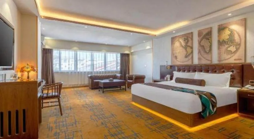 Bed in James Joyce Coffetel Lijiang Ancient City Dashuiche