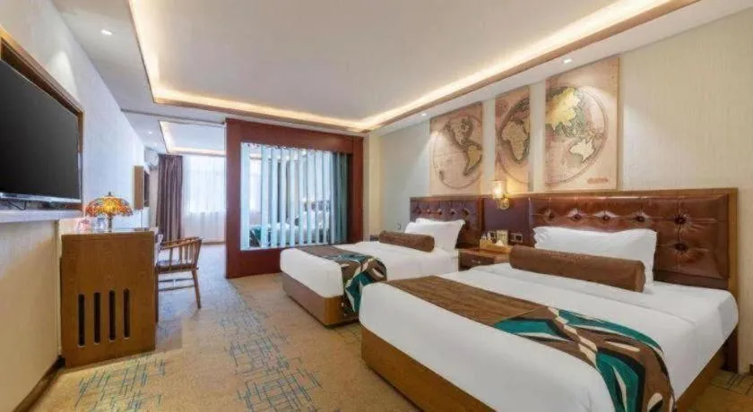 Bed in James Joyce Coffetel Lijiang Ancient City Dashuiche