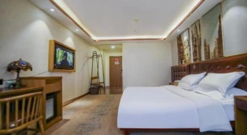 Bed in James Joyce Coffetel Lijiang Ancient City Dashuiche