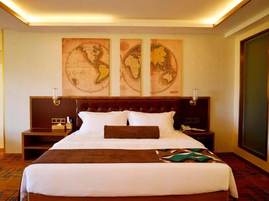 Bed in James Joyce Coffetel Lijiang Ancient City Dashuiche