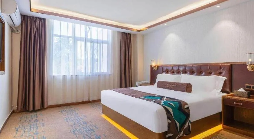 Bed in James Joyce Coffetel Lijiang Ancient City Dashuiche