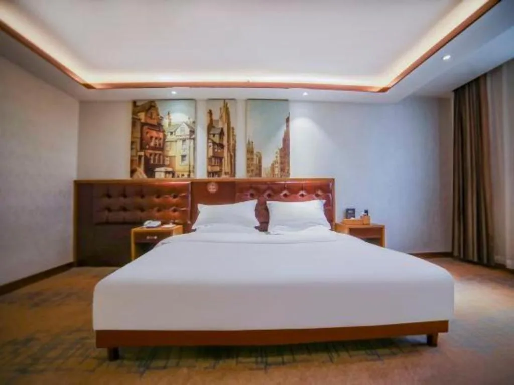 Bed in James Joyce Coffetel Lijiang Ancient City Dashuiche