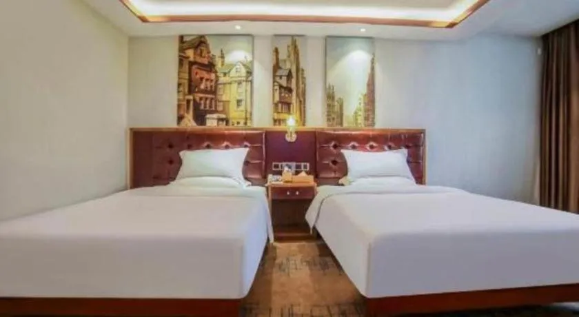 Bed in James Joyce Coffetel Lijiang Ancient City Dashuiche